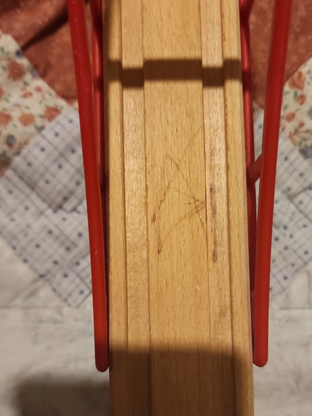 Vintage Brio Red Suspension Bridge